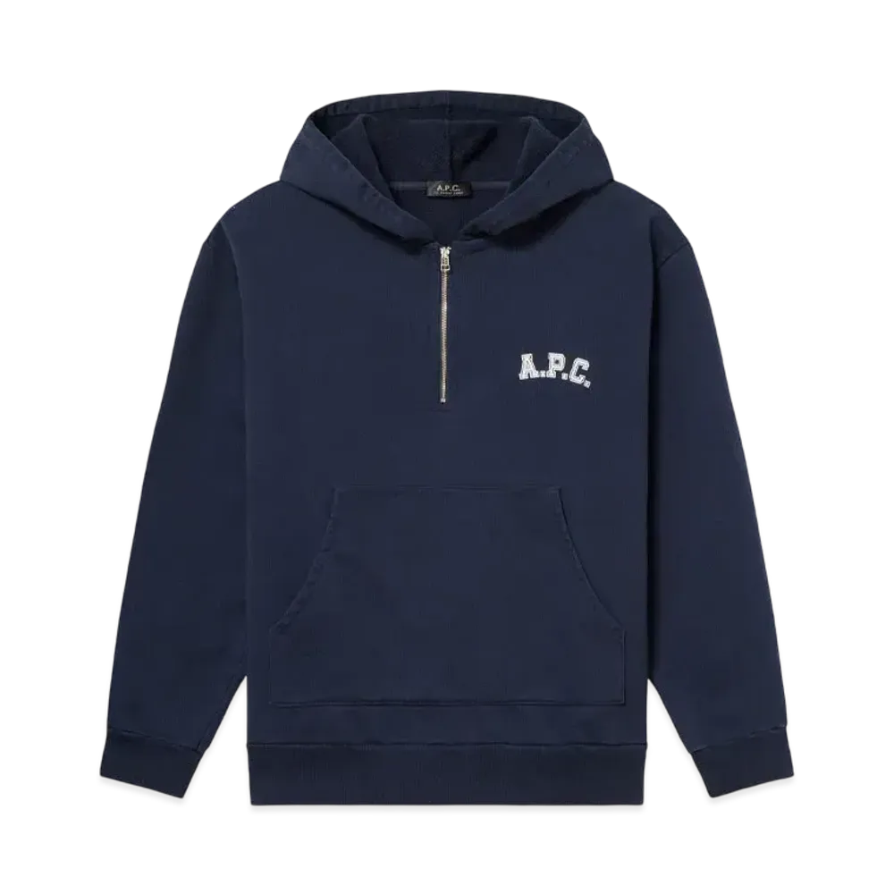 A.P.C. Lucas Hoodie "Dark Navy"