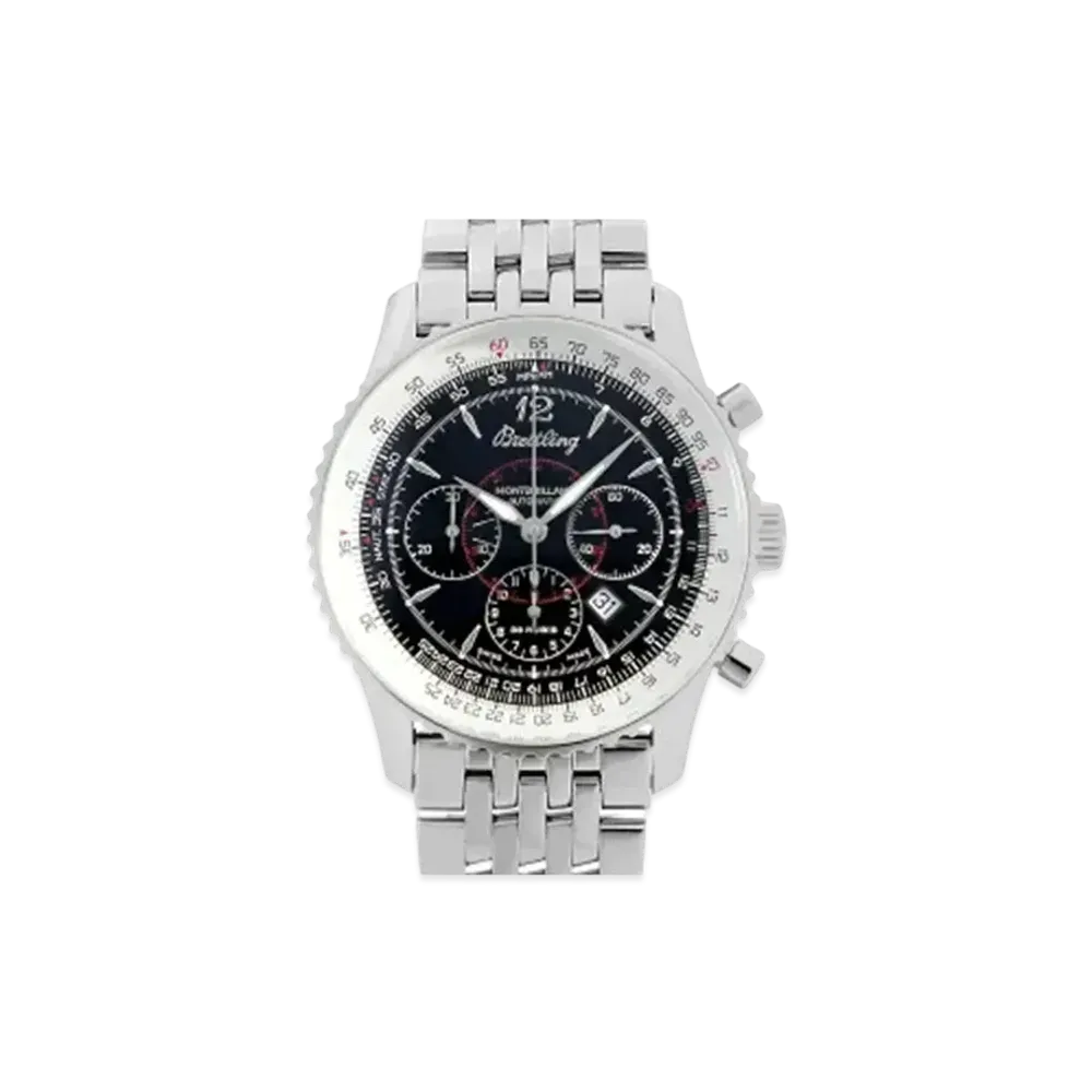 Breitling Navitimer Montbrillant "Black/Stainless Steel"
