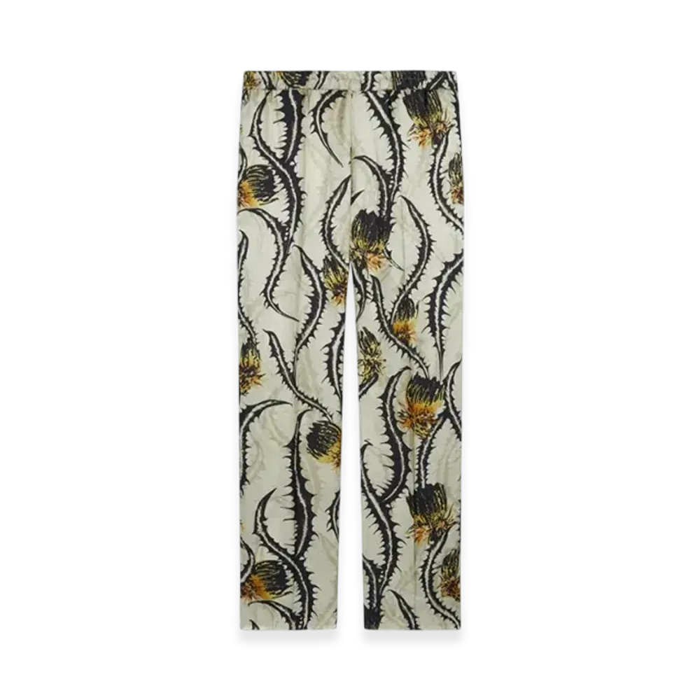 DRIES VAN NOTEN Elasticated Pants "Pale Yellow"