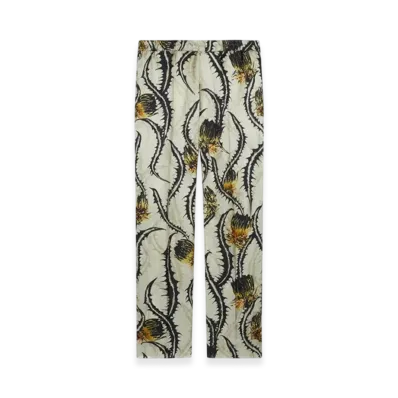 DRIES VAN NOTEN Elasticated Pants "Pale Yellow"