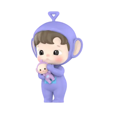 POP MART "Figurine" HACIPUPU x Teletubbies Tinky Winky Big Size