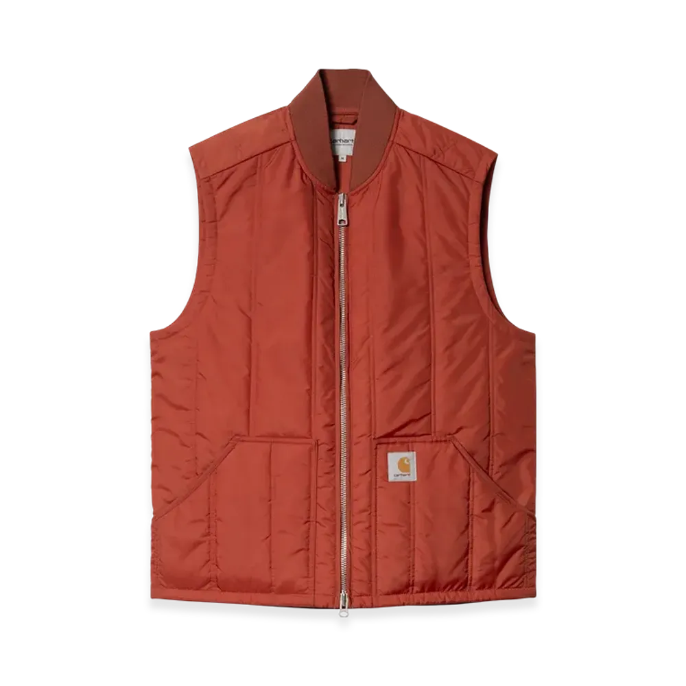 Carhartt WIP Lachlan Vest Liner "Vermillion"