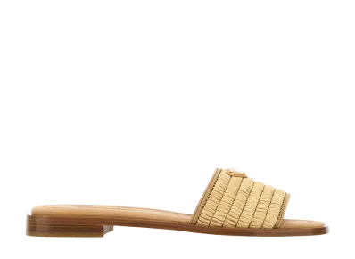 PRADA Women's Crochet Sandals "Beige"