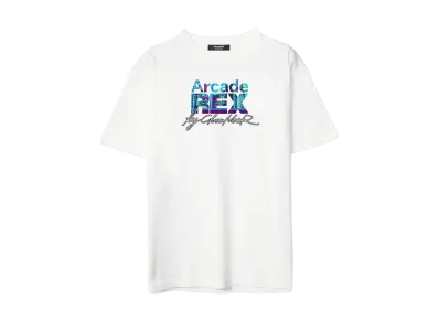 Arcade REX by ChroNoiR \ Arcade REX Key Visual S/S T-SHIRT "WHITE"