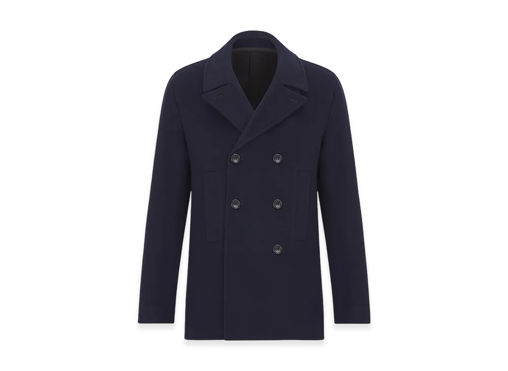 Dior Peacoat Cashmere Cloth "Navy Blue"