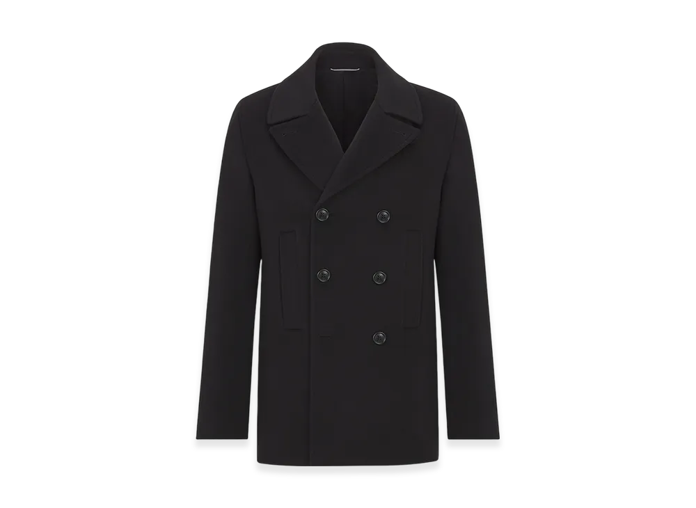 Dior Peacoat Cashmere Cloth "Black"