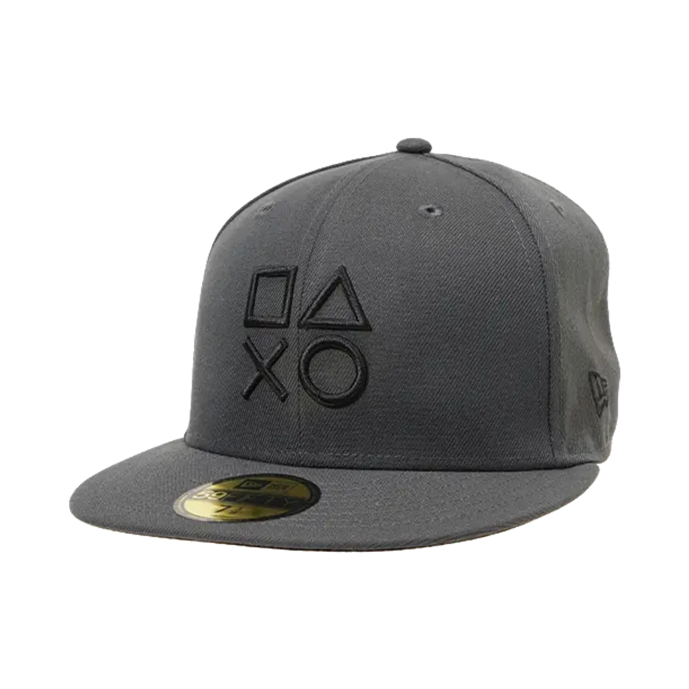 NEW ERA x PlayStation 59FIFTY Shapes Logo "Dark Graphite"