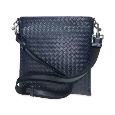 Bottega Veneta Crossbody Bag "Dark Blue"