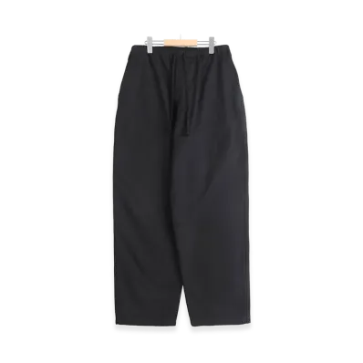 COMOLI Post Work Twill Hunting Pants "Black"