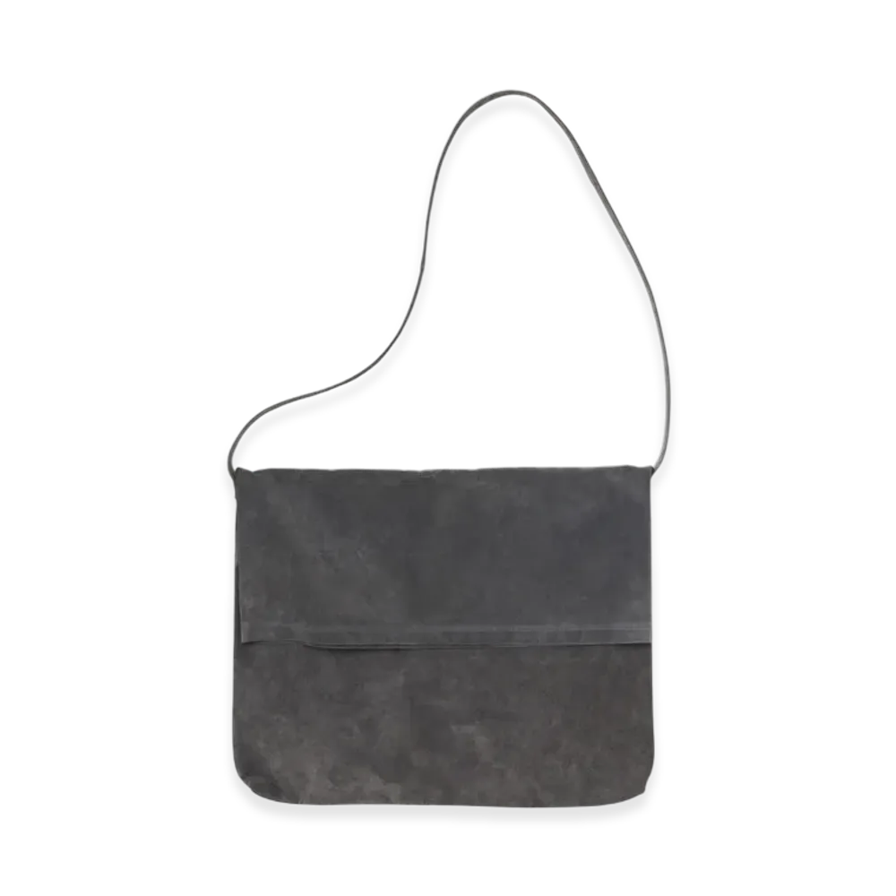 Hender Scheme Pig Flap Shoulder Bag Big "Dark Gray"