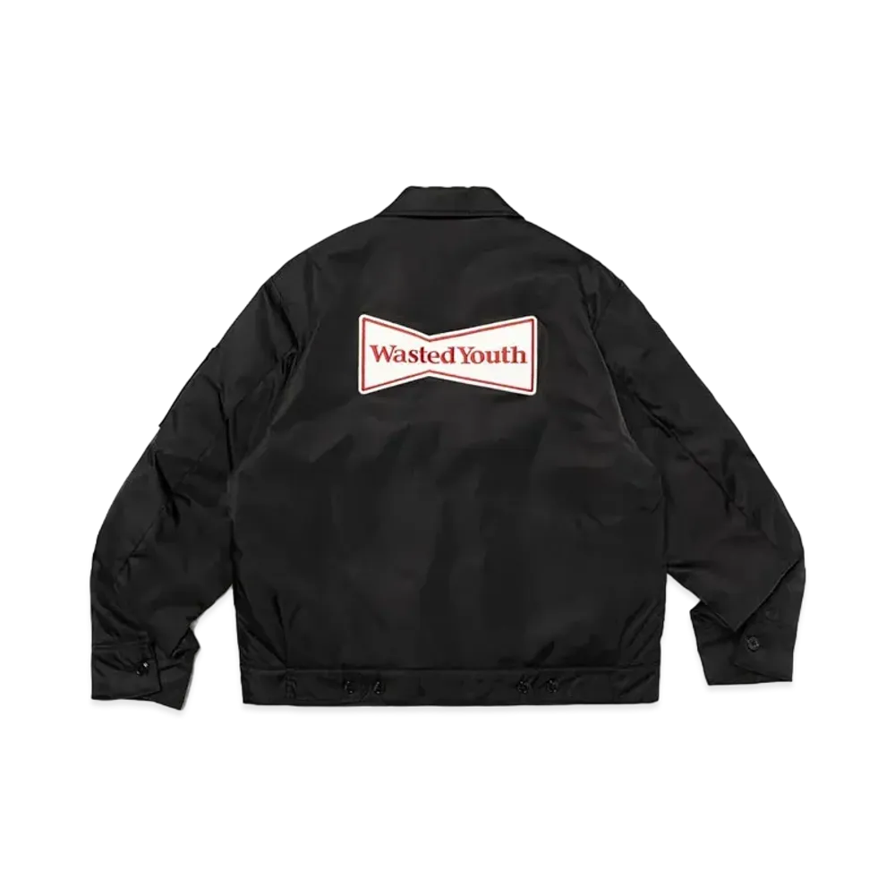 Wasted Youth Quilt Work Jacket "Black" / VERDY