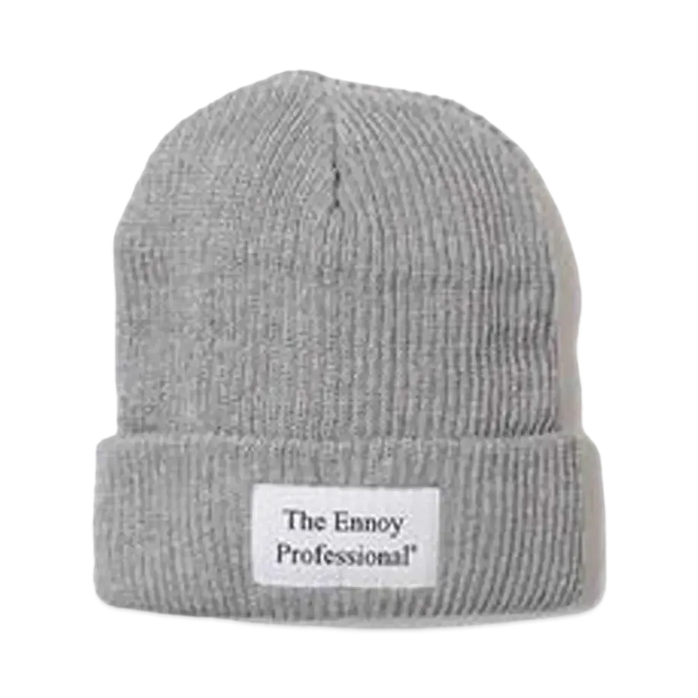 ENNOY 20AW Cotton Beanie "Grey"