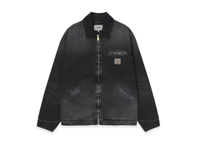 Carhartt WIP OG Detroit Jacket "Black/Black/Destroy wash"