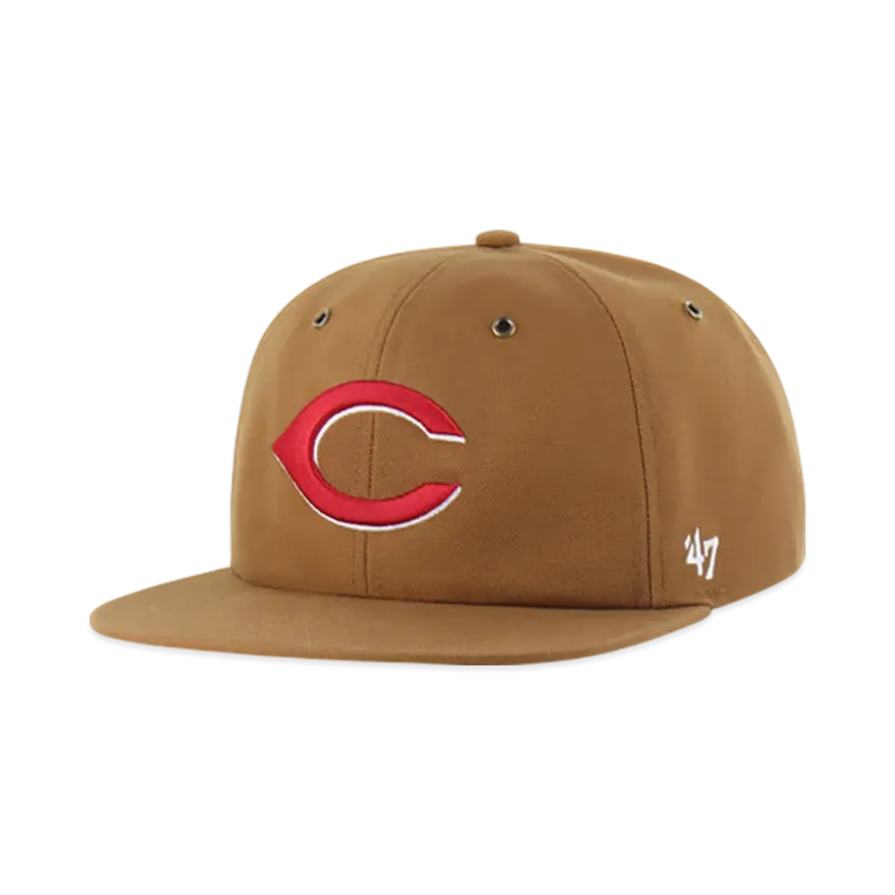 47 x Carhartt Cincinnati Reds Captain RL Relaxed Fit "Brown"