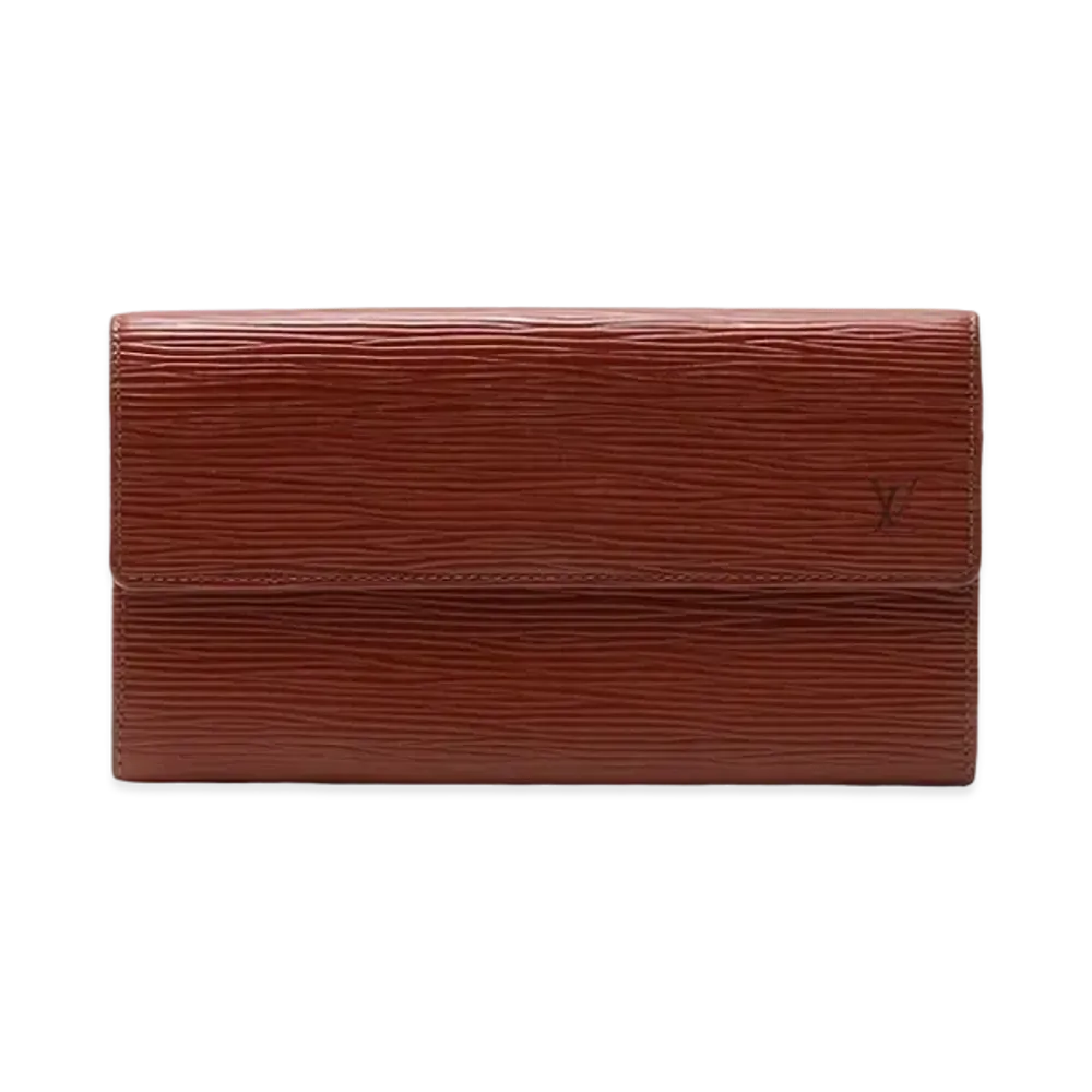 Louis Vuitton Epi Pochette Porte Monnaie Caltecredit "Kenya Brown"