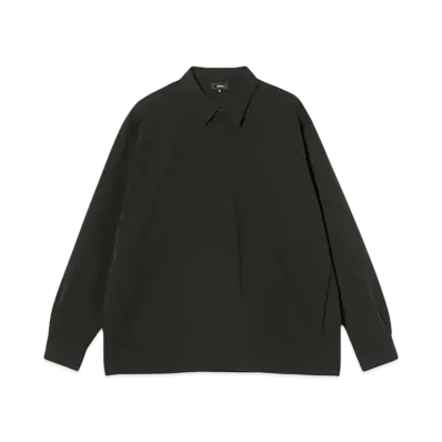 BEAMS Tech Pullover Shirt "Black"
