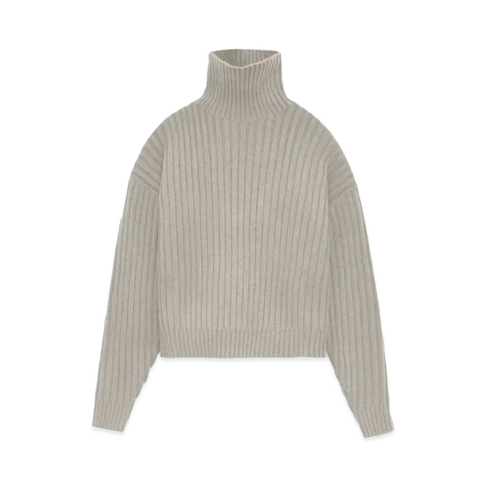 FEAR OF GOD ESSENTIALS Women's Turtleneck "Seal"