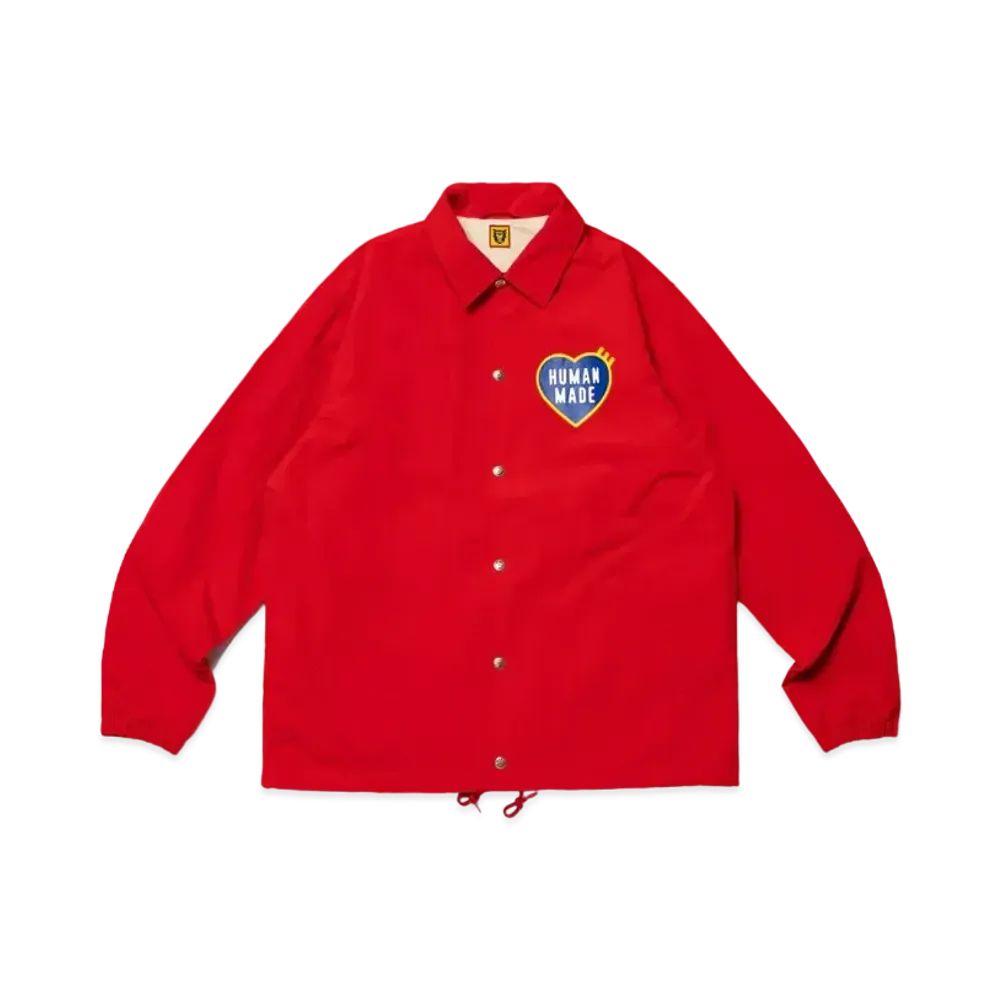 HUMAN MADE Coach Jacket "Red"