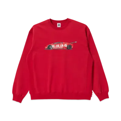 BlackEyePatch x LBWK "LAMBO CREW SWEAT" "Red"
