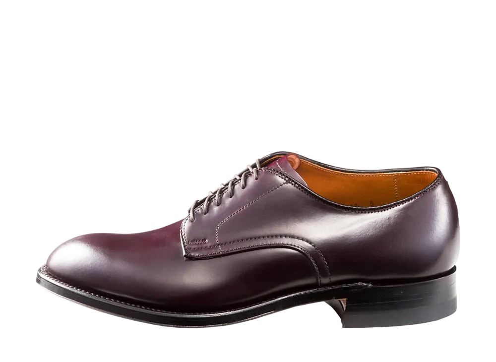 ALDEN Plain Toe Ox. Modified Shell Cordovan "#8 Dark Burgundy" 53501 D Super Cushion Sole