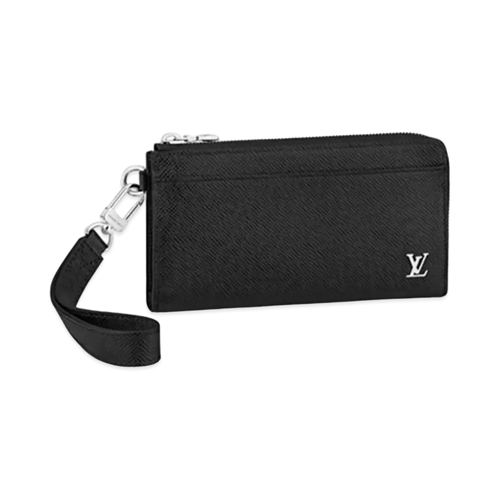 Louis Vuitton Zippy Dragonne Taiga "Noir"