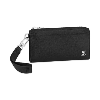 Louis Vuitton Zippy Dragonne Taiga "Noir"