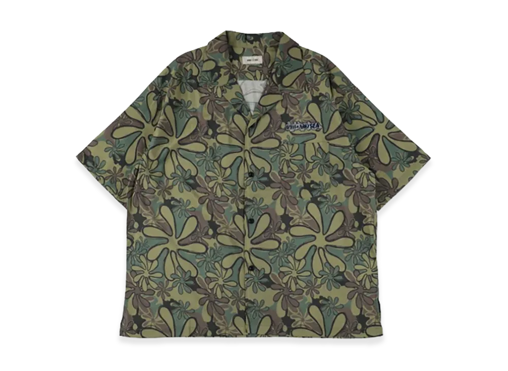 WIND AND SEA x MATTHEW LANGILLE Original Pattern Shirt "Olive"