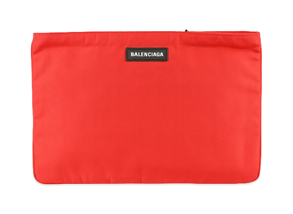 BALENCIAGA Clutch Bag "Red"