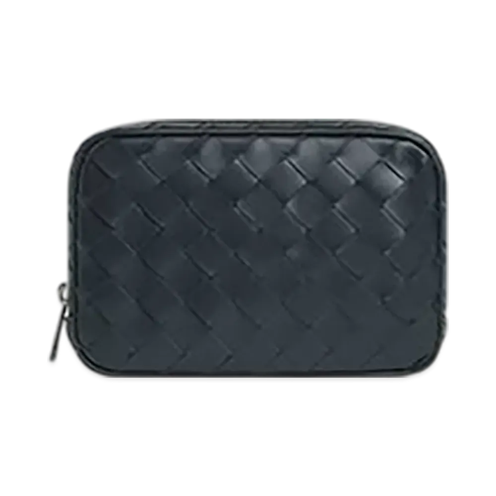 Bottega Veneta Intrecciato Small Organizer "Shadow"