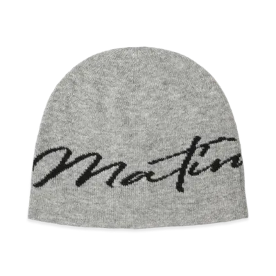 Matin Kim Matin Logo Script Beanie "Grey"