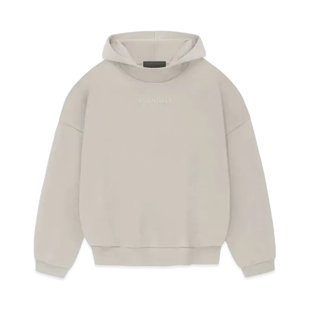 FEAR OF GOD ESSENTIALS Hoodie "Silver Cloud"