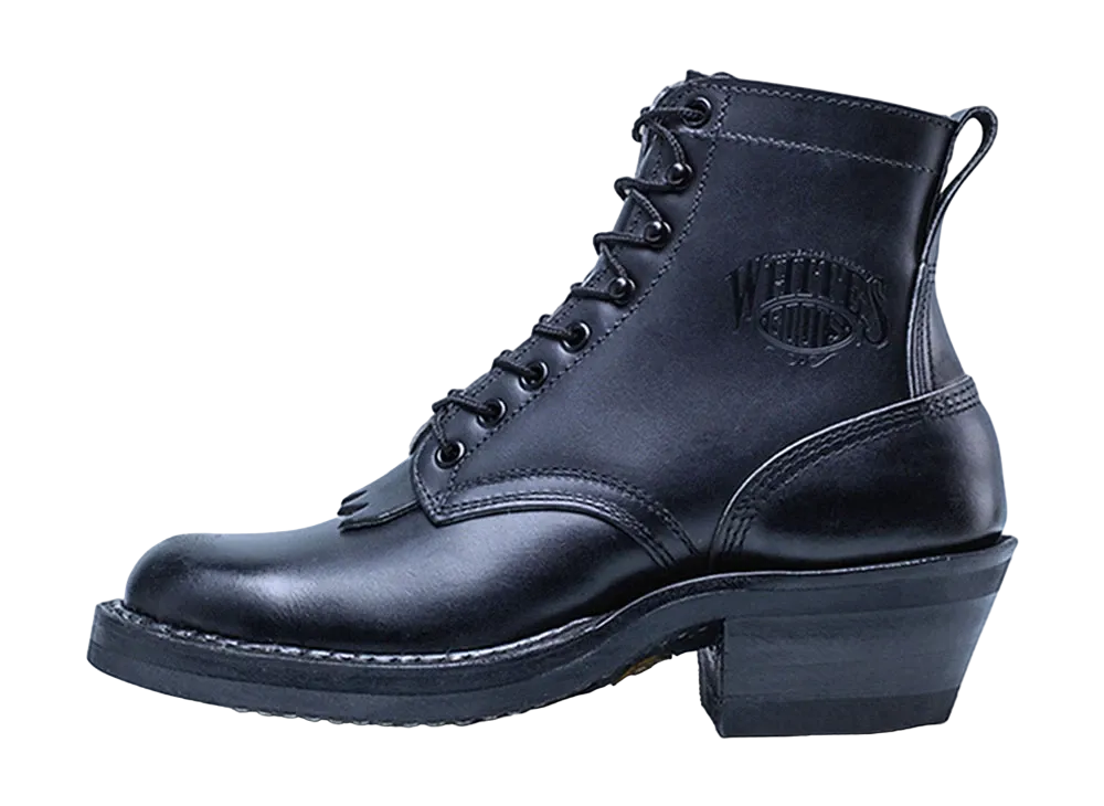 WHITE’S BOOTS WHITE’S 6’’ Original Packer Black Cowhide Packer Last E "Black" 5356930001017 #700 Composition