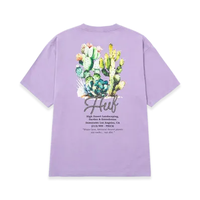 HUF East Rocks Tee "Light Purple"