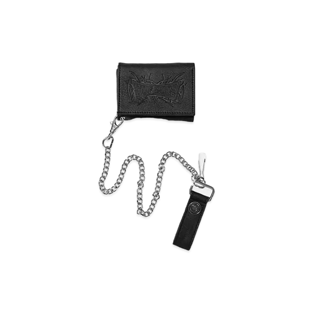 HUF Spring 24 2002 Chain Wallet "Black"