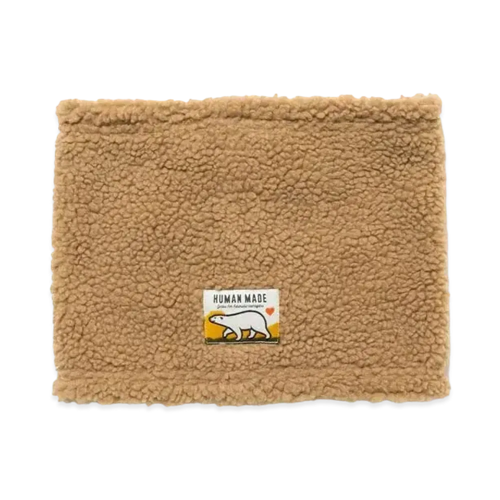 HUMAN MADE BOA FLEECE NECK WARMER "Beige"