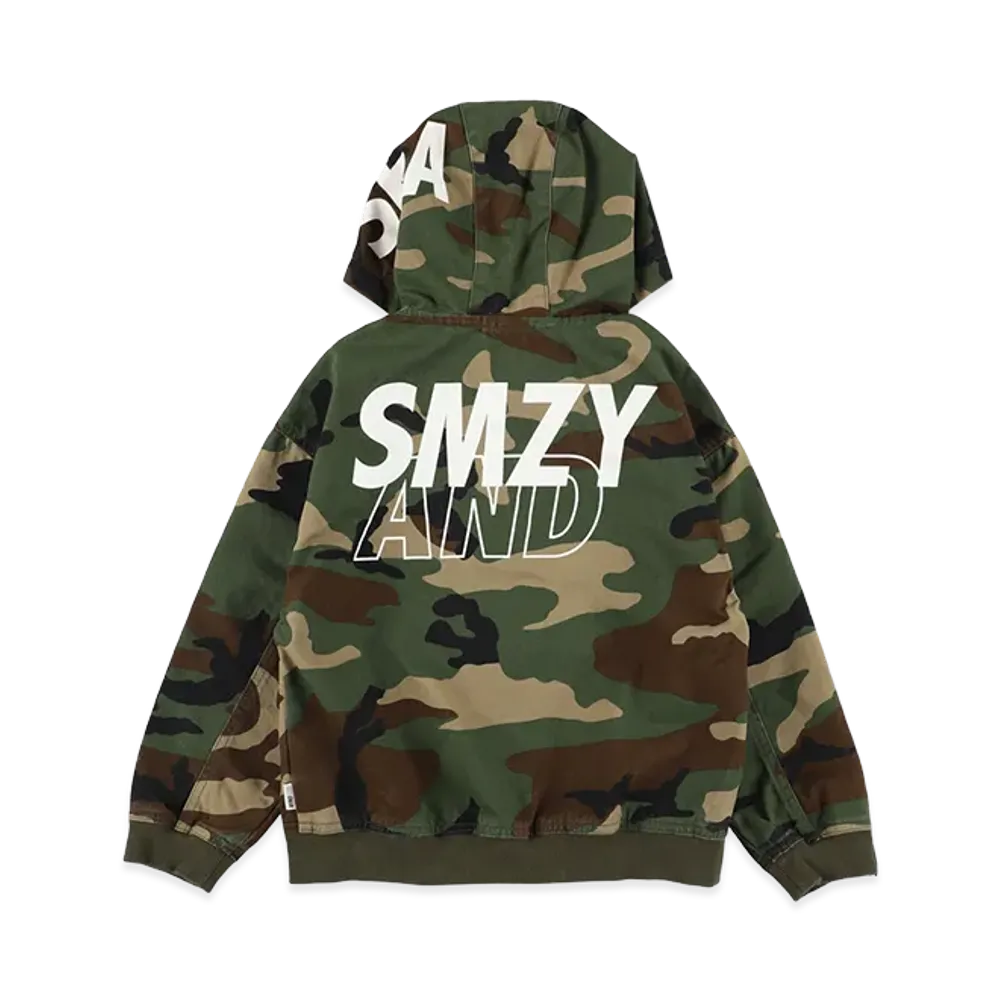 WIND AND SEA x SMOOTHY Kids Duck Jacket "Camo"