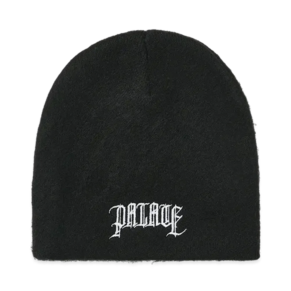 PALACE Olde English Furry Nein Cuff Beanie "Black"