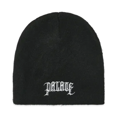 PALACE Olde English Furry Nein Cuff Beanie "Black"