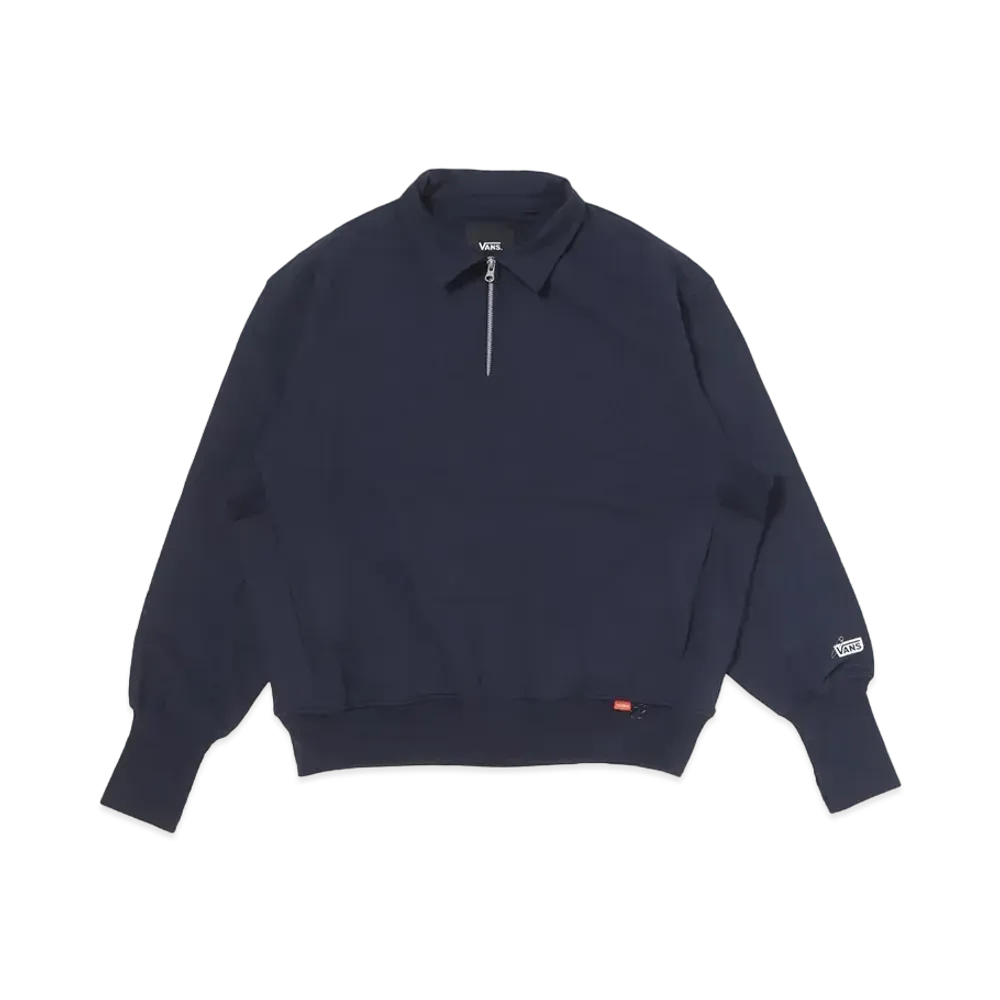 VANS TDC Half Zip Sweatshirt "Navy Blazer"