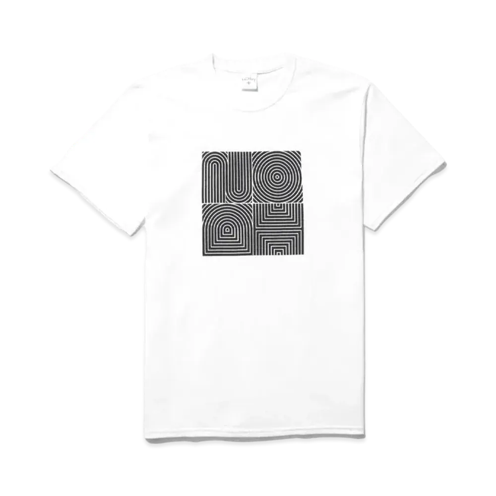 Noah Fingerprint Tee "White"