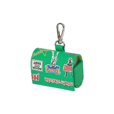 HYSTERIC GLAMOUR Women's Rock City Airpods Pro Case "Green"
