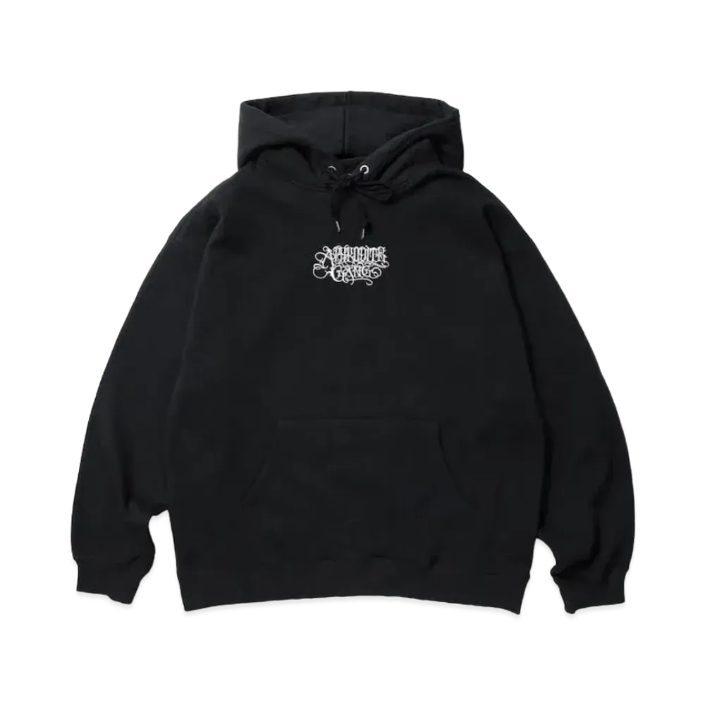 APHRODITEGANG Classic Logo Hooded Sweat Shirt "Black White"