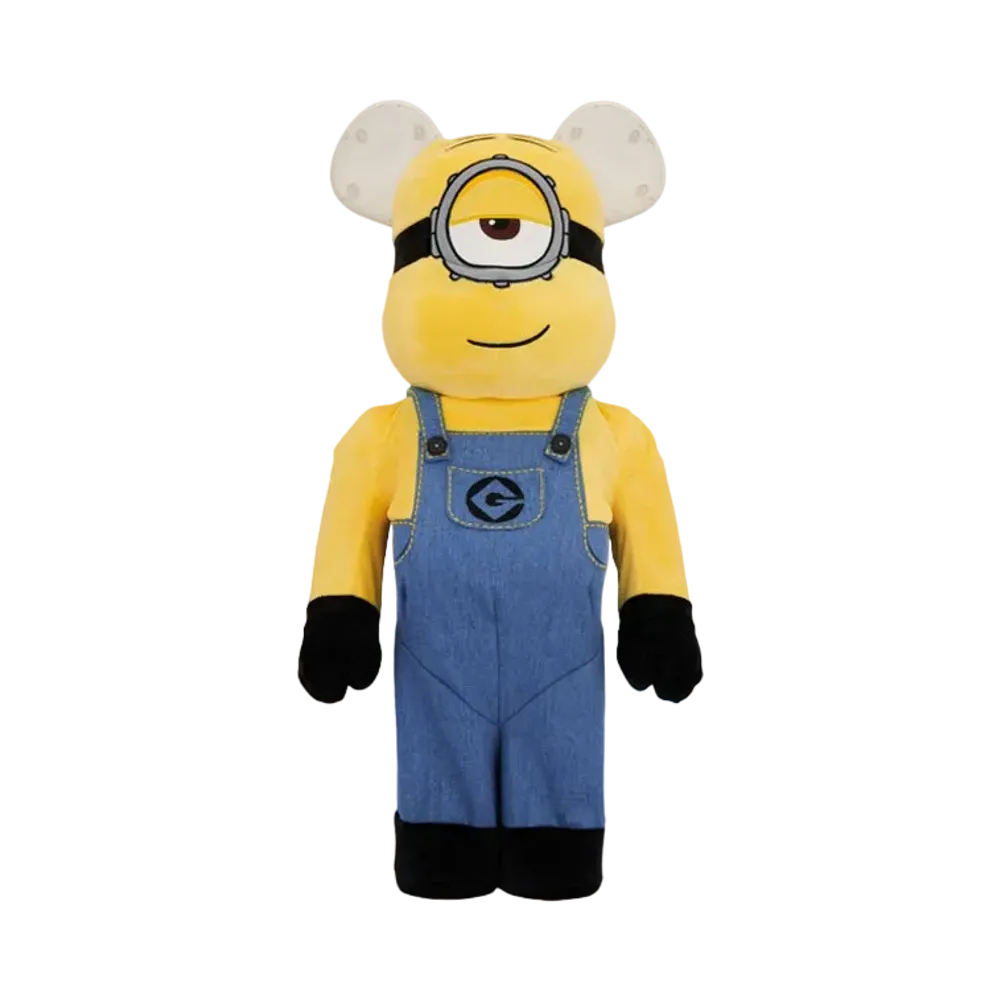 MEDICOM TOY "BEARBRICK" -MINIONS- STUART Costume Ver. 1000%