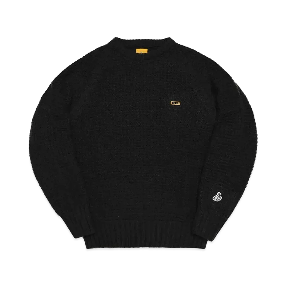 FR2 Small Box Logo Knit Sweater "Black"