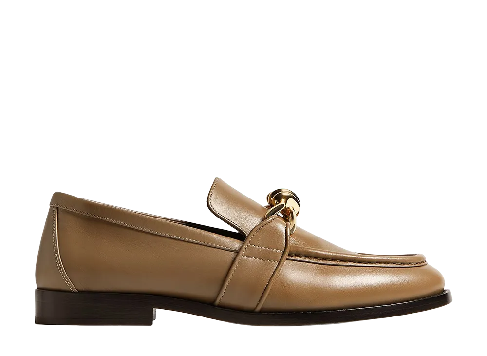 Bottega Veneta Women's Astaire Loafers "Jute"