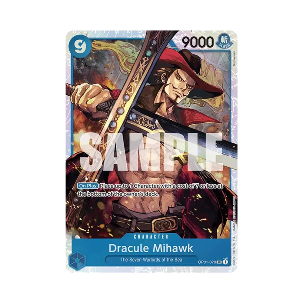 ジュラキュール・ミホーク SR [OP01-070]【英語版】(プレミアムブースター「ONE PIECE CARD THE BEST」)