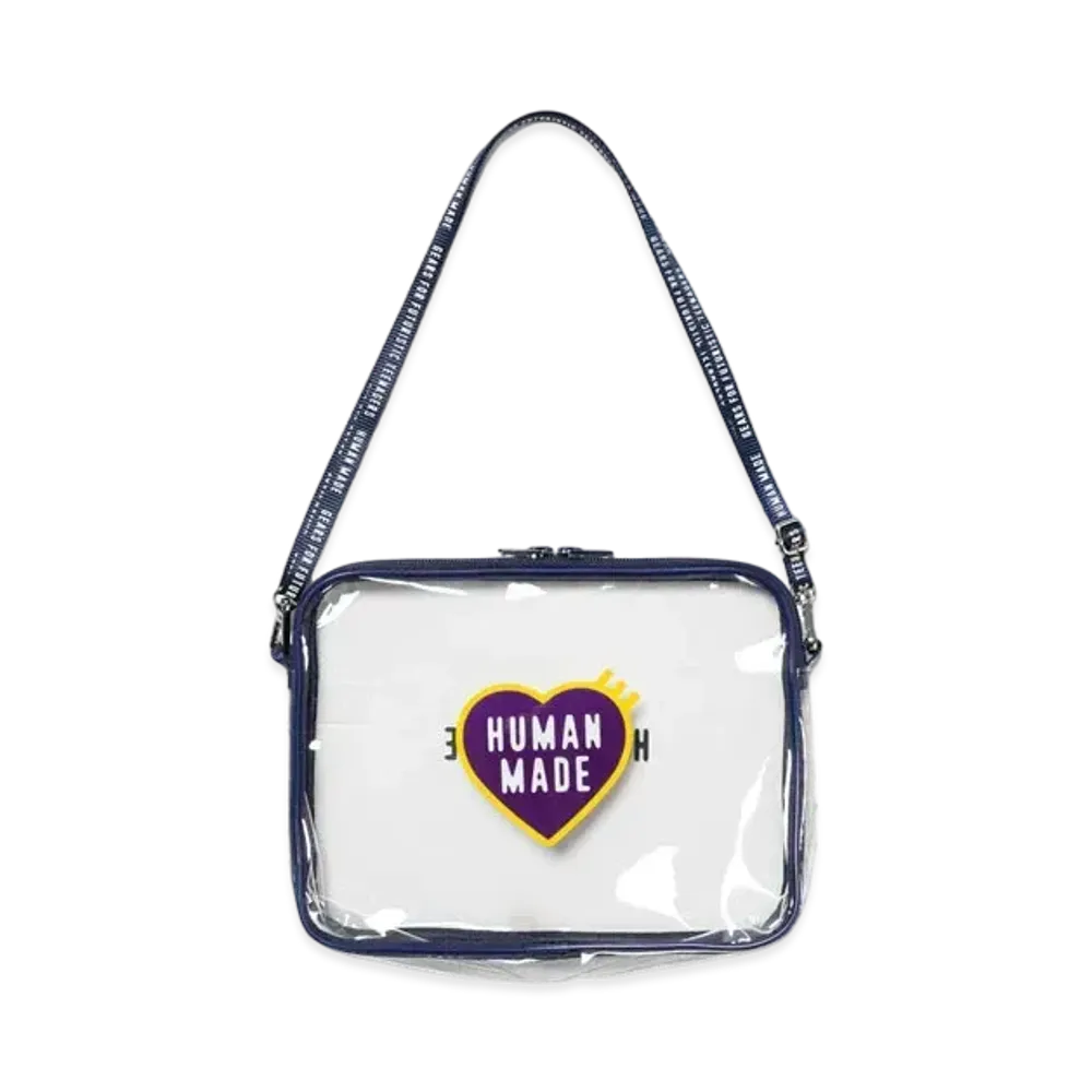 HUMAN MADE PVC Pouch Large "Navy"