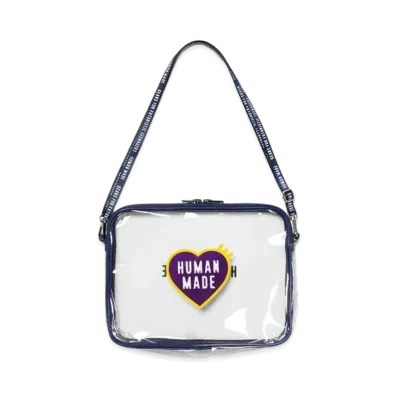 HUMAN MADE PVC Pouch Large "Navy"