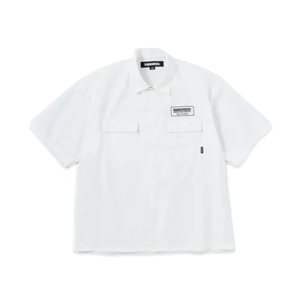 NEIGHBORHOOD Classic Work Shirt SS "White"