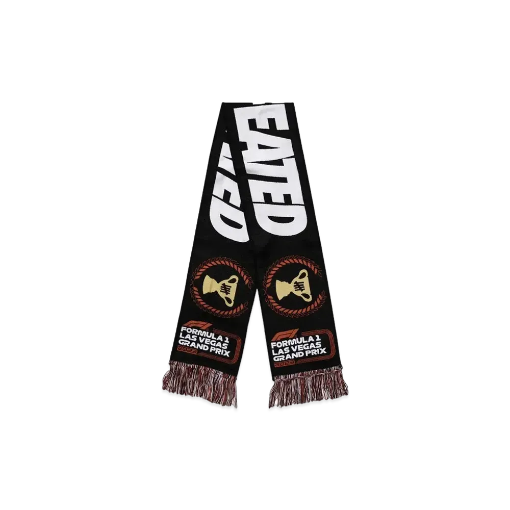 UNDEFEATED x F1 LVGP Rally Scarf "Black"